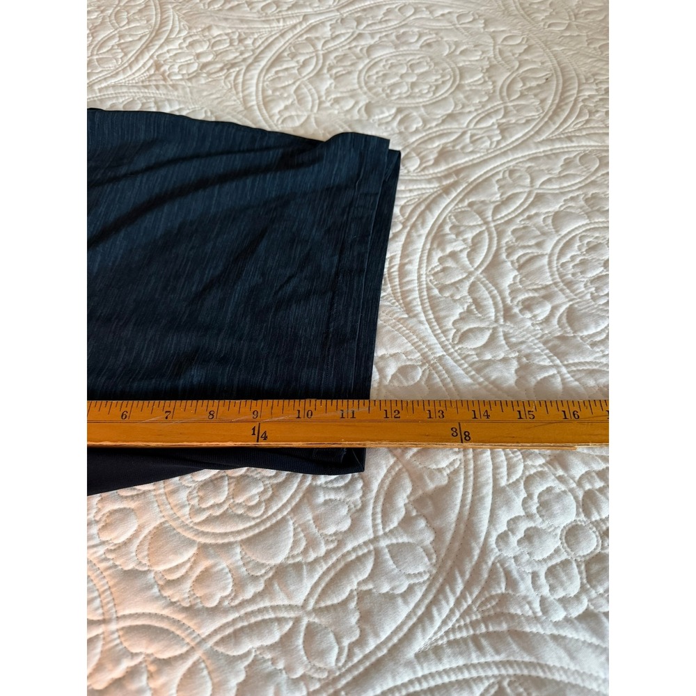 Lululemon Mens T.H.E. Short 9" Navy Blue Space Dye Athletic Training Shorts Sz L - Picture 6 of 9